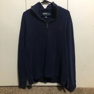 Ralph Lauren Quarter Zip Pullover - Large